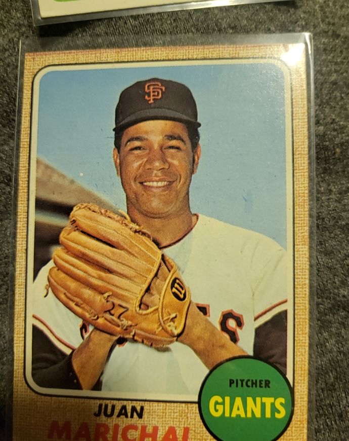 1968 Topps #205 Juan Marichal — front
