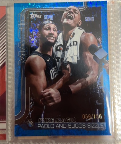 2025-26 Topps #271 Pure Magic Paolo and Suggs Sizzle — front