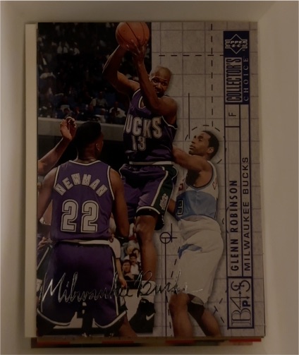 1994 Upper Deck Collector's Choice #386 Glenn Robinson — front