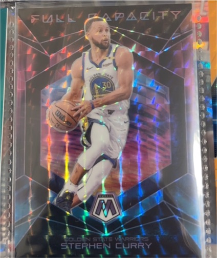 2024-25 Panini Mosaic Full Capacity Stephen Curry — front