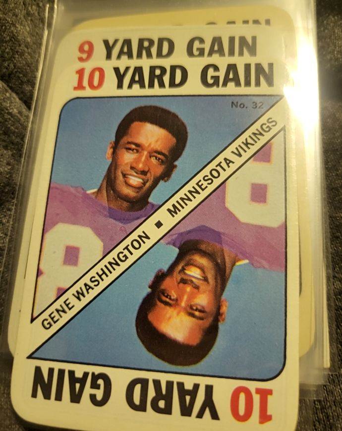 1971 Topps Game #32 Gene Washington — front