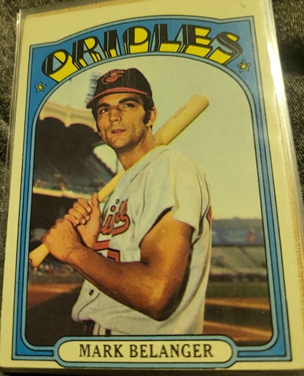 1972 Topps #456 Mark Belanger — front
