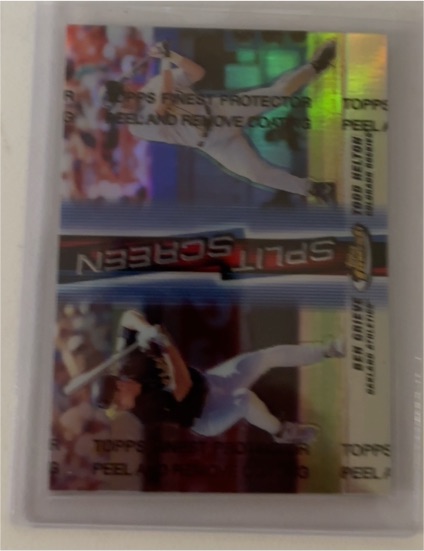 1999 Topps Finest Split Screen #SS5 Cal Ripken Jr. / Tony Gwynn — front