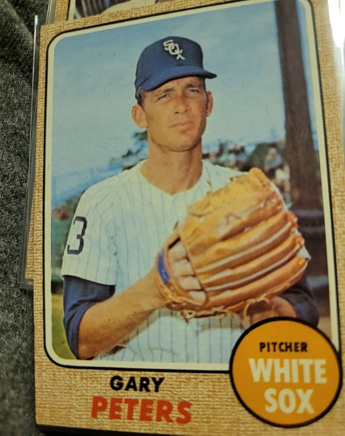 1968 Topps #210 Gary Peters — front