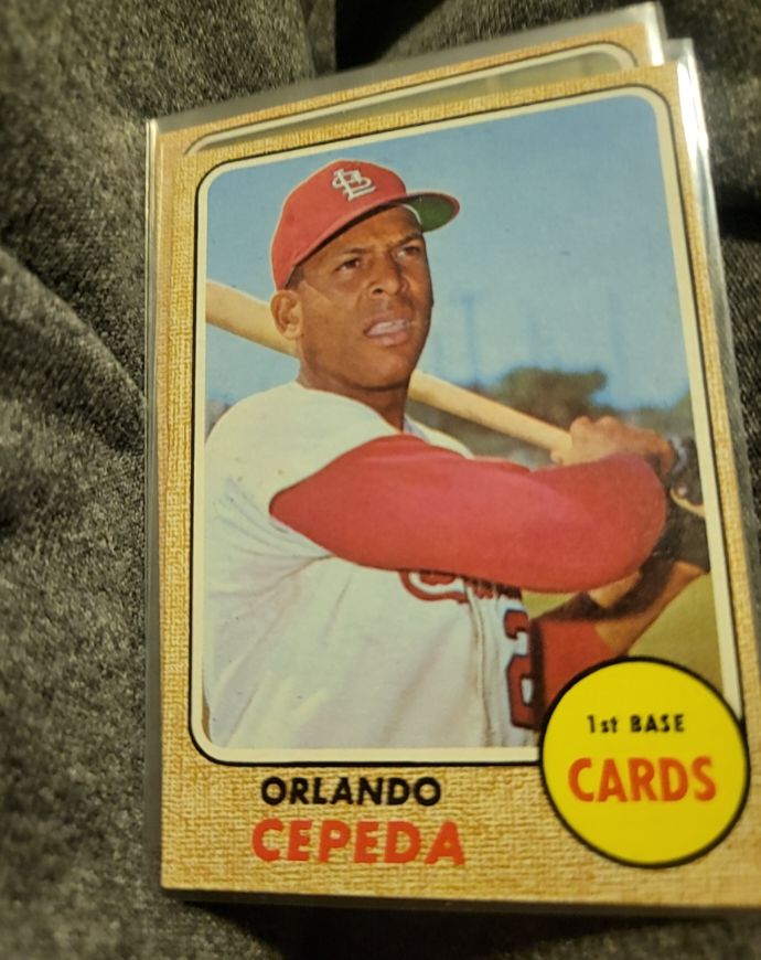 1968 Topps #200 Orlando Cepeda — front