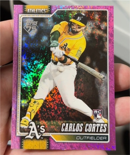2026 Topps Series 1 #249 Carlos Cortes — front