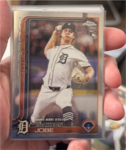 2025 Topps Chrome Update #USC48 Jackson Jobe — front