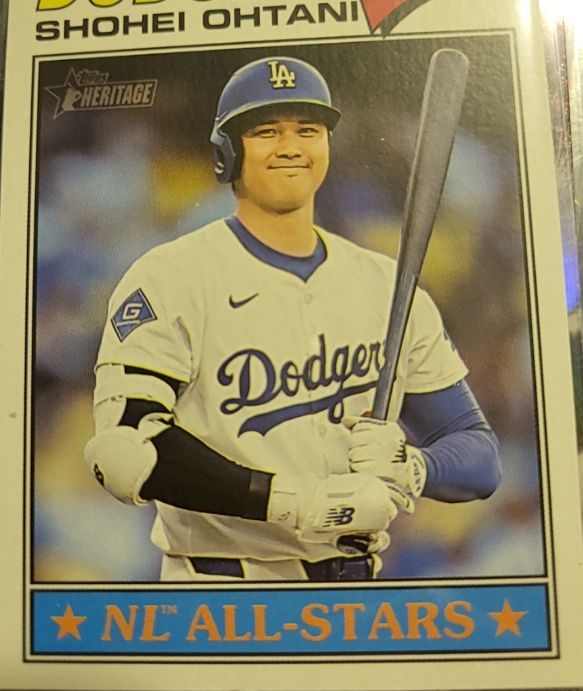 2026 Topps Heritage #290 Shohei Ohtani — front