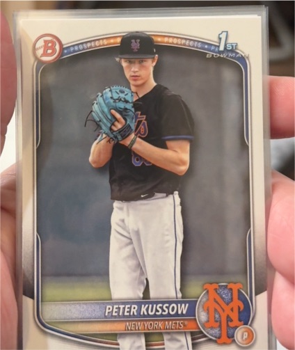 2025 Bowman Draft #BD-179 Peter Kussow — front