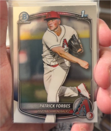2025 Bowman Draft Chrome #BDC-89 Patrick Forbes — front