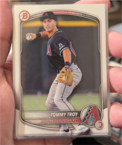 2025 Bowman Draft #BD-36 Tommy Troy — front
