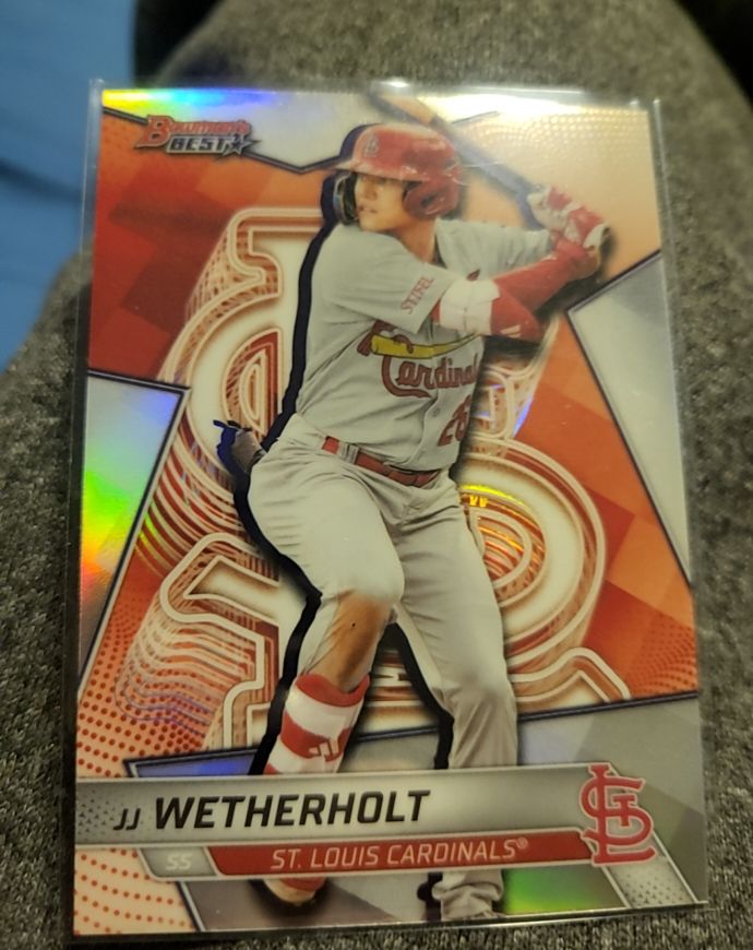 2025 Bowman's Best #TP-14 JJ Wetherholt — front