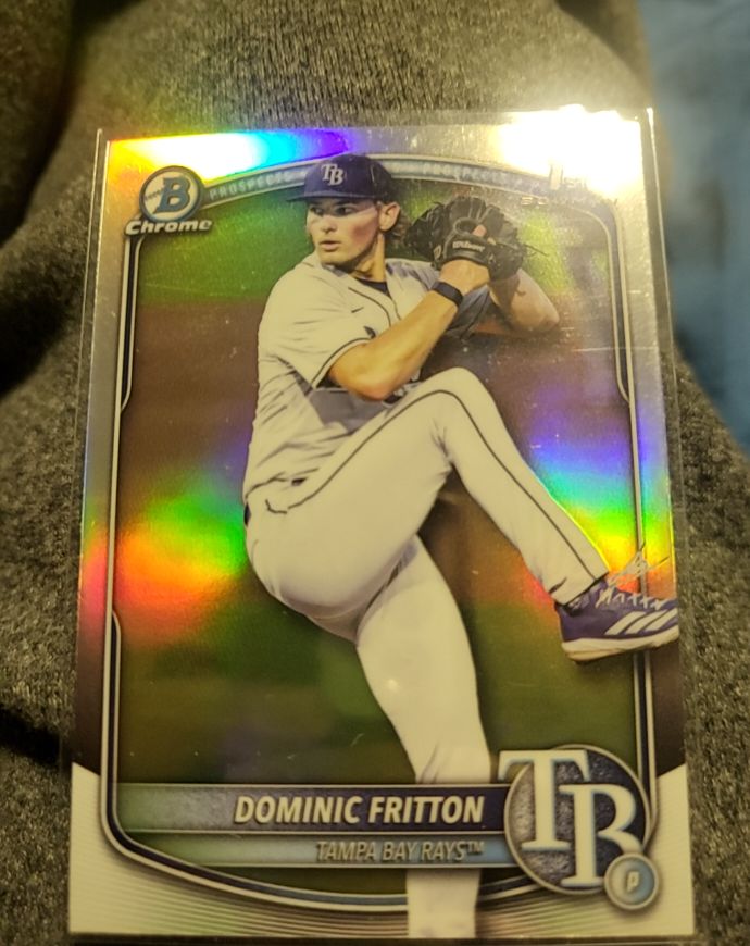 2025 Bowman Draft Chrome #BDC-189 Dominic Fritton — front