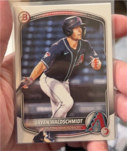 2025 Bowman Draft Chrome #BDC-41 Ryan Waldschmidt — front