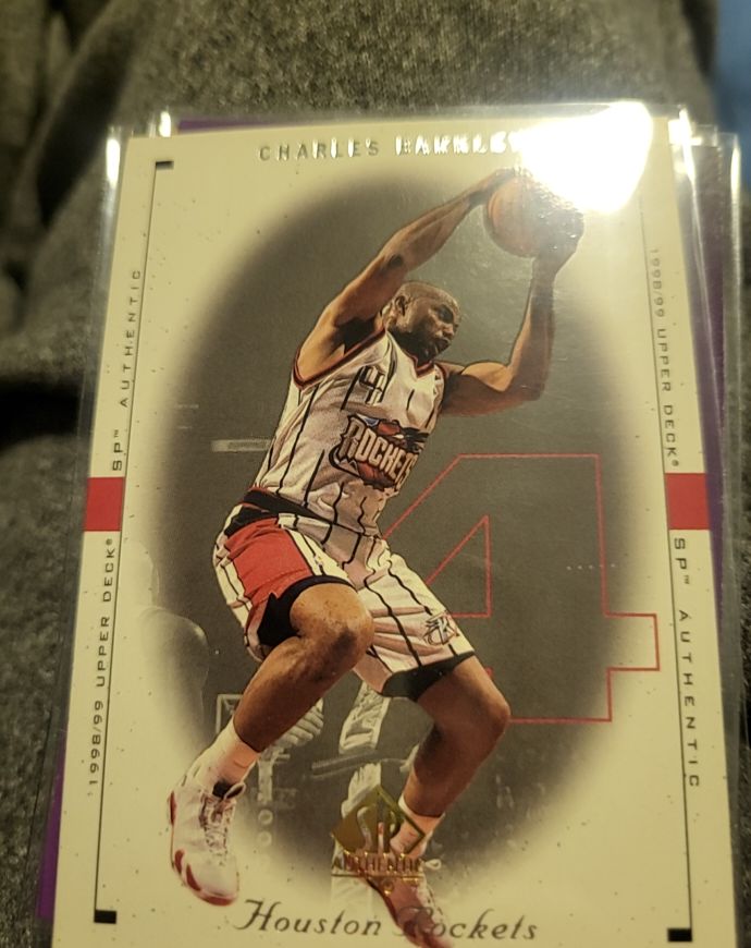 1998-99 Upper Deck SP Authentic #37 Charles Barkley Houston Rockets — front