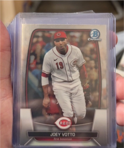 2023 Bowman Chrome #50 Joey Votto — front