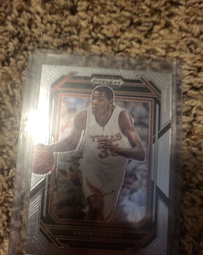 2023-24 Panini Prizm Draft Picks #70 Kevin Durant Texas Longhorns — front