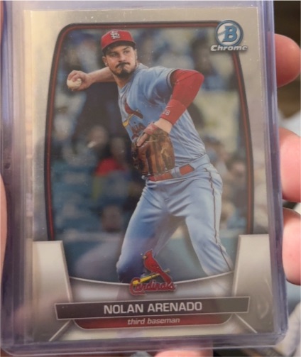 2023 Bowman Chrome #62 Nolan Arenado — front