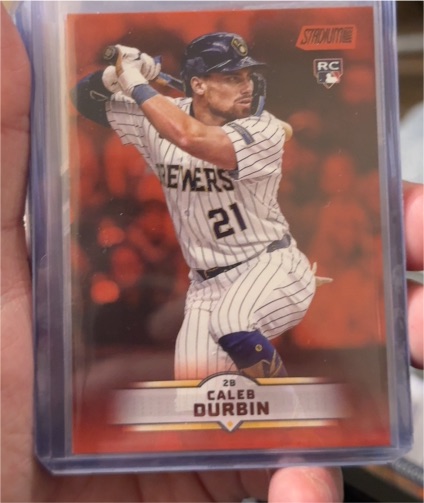 2025 Topps Stadium Club #142 Caleb Durbin — front
