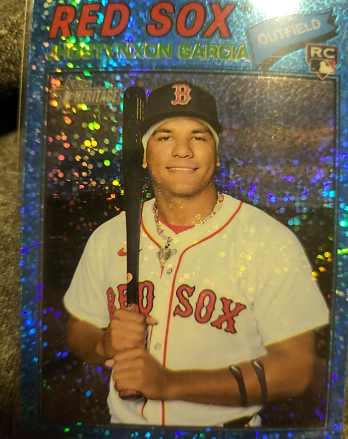 2026 Topps Heritage #112 Jhostynxon Garcia — front