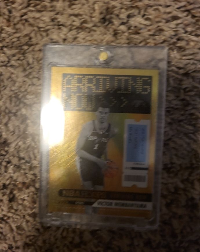 2023-24 Panini Contenders Optic Arriving Now #ARR-1 Victor Wembanyama — front