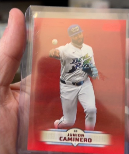 2025 Topps Stadium Club #146 Junior Caminero — front