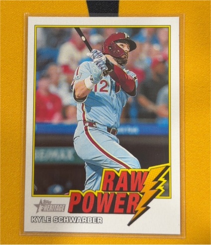 2026 Topps Heritage #RP-KS Kyle Schwarber — front