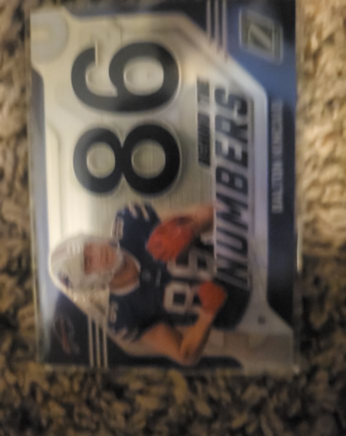 2023 Panini Zenith #6 Dalton Kincaid Behind the Numbers Rookie — front