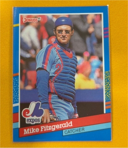 1991 Donruss #82 Mike Fitzgerald — front