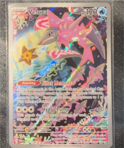2023 Pokémon SV04: Paradox Rift #192 Veluza — front