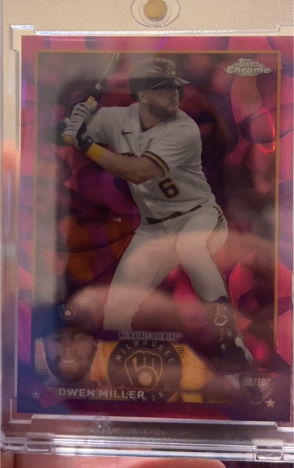 2023 Topps Chrome Update #USC53 Owen Miller — front