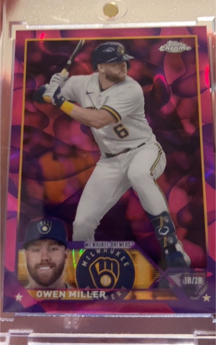 2023 Topps Chrome Update #USC53 Owen Miller — front