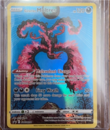 2023 Pokémon SWSH #284 Galarian Moltres — front
