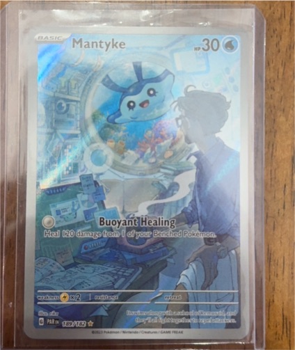 2023 Pokémon SV04: Paradox Rift #189 Mantyke — front