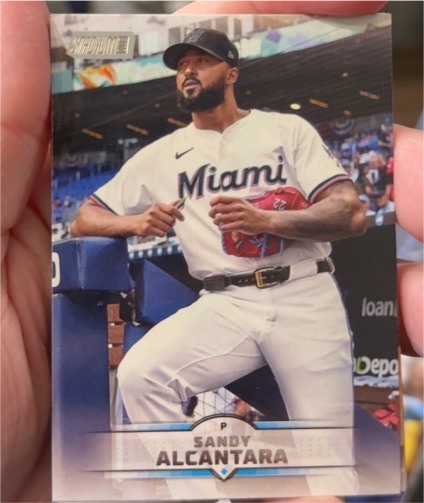 2025 Topps Stadium Club #120 Sandy Alcantara — front