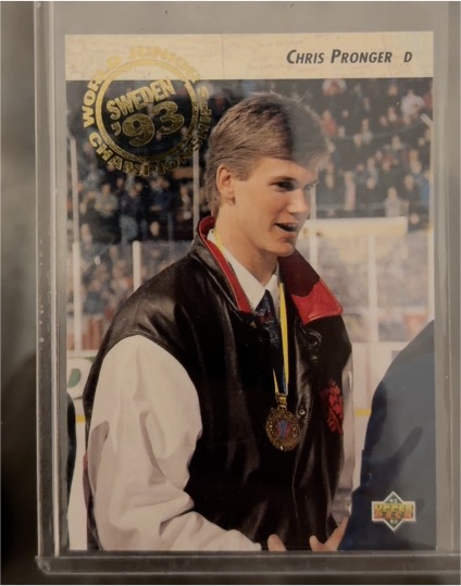 1992-93 Upper Deck #591 Chris Pronger — front