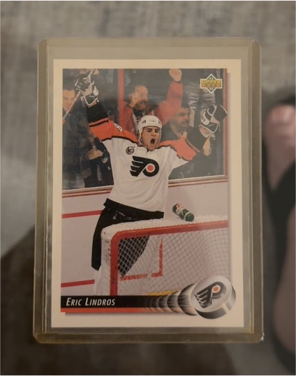 1992-93 Upper Deck #470 Eric Lindros — front