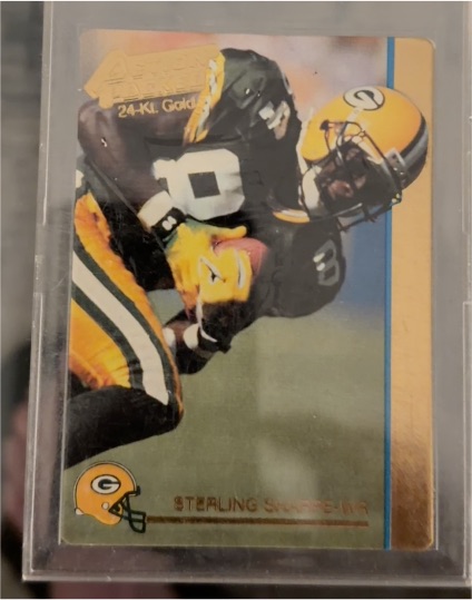 1992 Action Packed #81 Sterling Sharpe — front