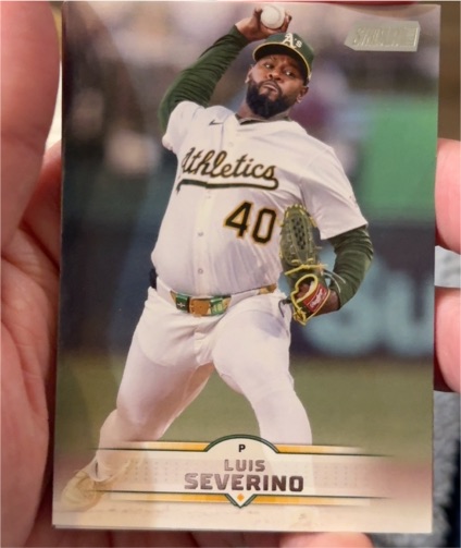 2025 Topps Stadium Club #49 Luis Severino — front