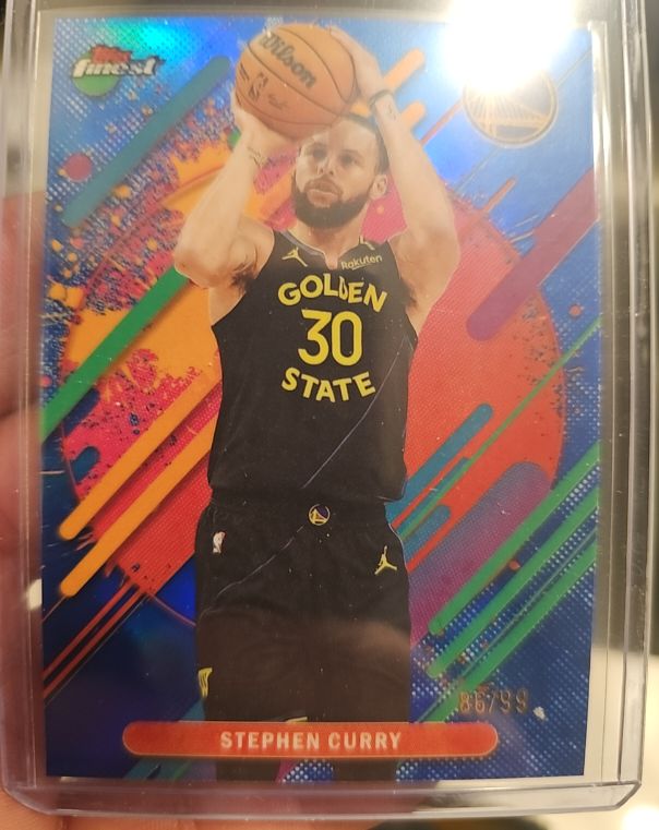 2025-26 Topps Finest #274 Stephen Curry — front
