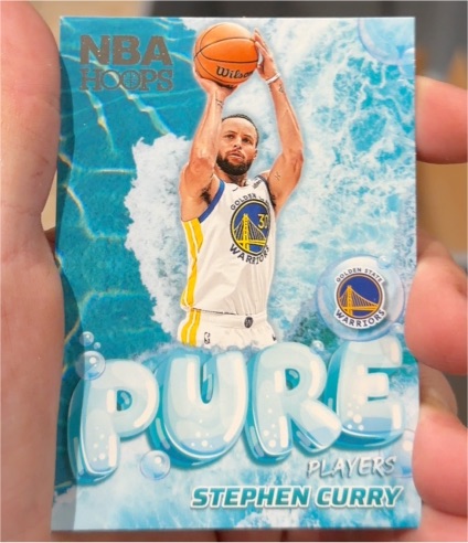 2024-25 Panini NBA Hoops #1 Stephen Curry Pure Players — front