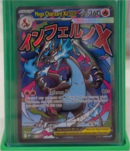 2025 Pokémon MEP Mega Charizard X ex #023 Promo — front