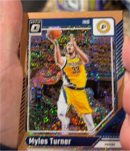 2024-25 Panini Donruss Optic #111 Myles Turner — front