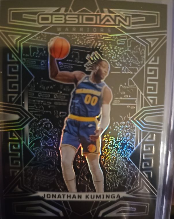 2022-23 Panini Obsidian #17 Jonathan Kuminga — front