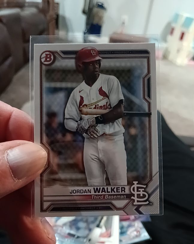 2021 Bowman #BP-146 Jordan Walker — front