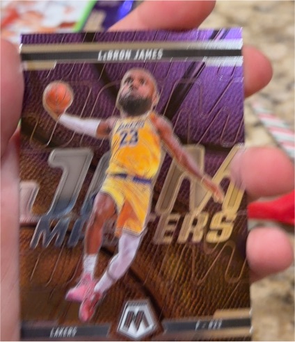 2024-25 Panini Mosaic Jam Masters #16 LeBron James — front