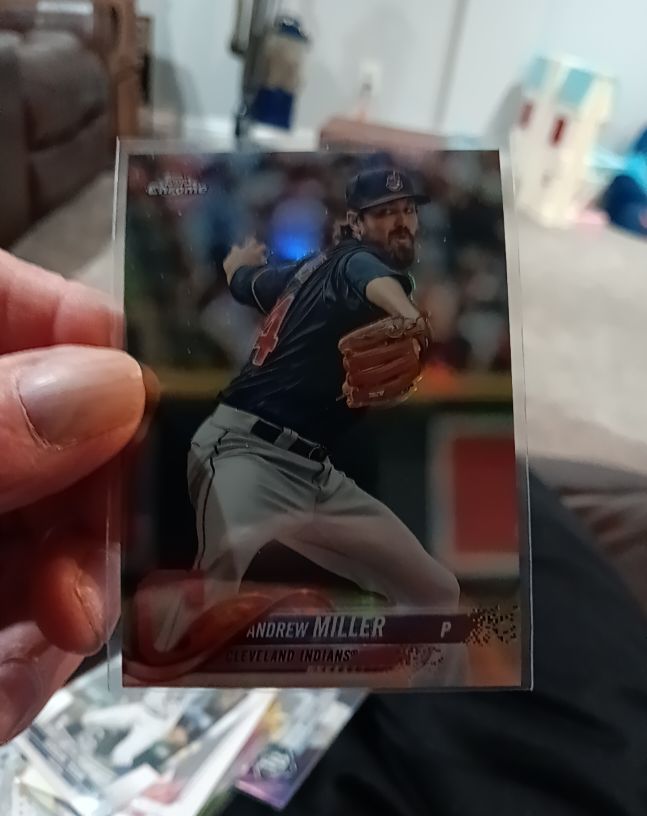 2018 Topps Chrome #117 Andrew Miller — front