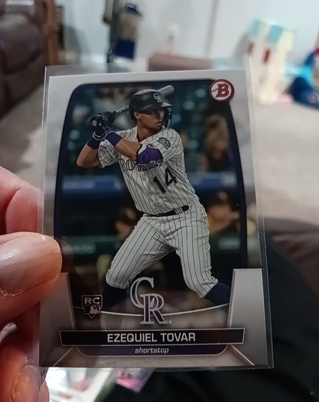 2023 Bowman #15 Ezequiel Tovar — front