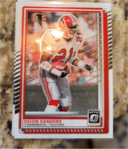 2025 Donruss Optic #16 Deion Sanders — front