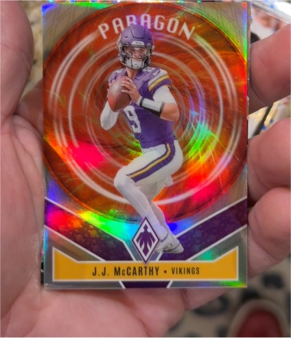 2025 Panini Phoenix #8 J.J. McCarthy — front